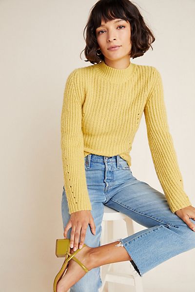 Rhapsody Mock Neck Sweater