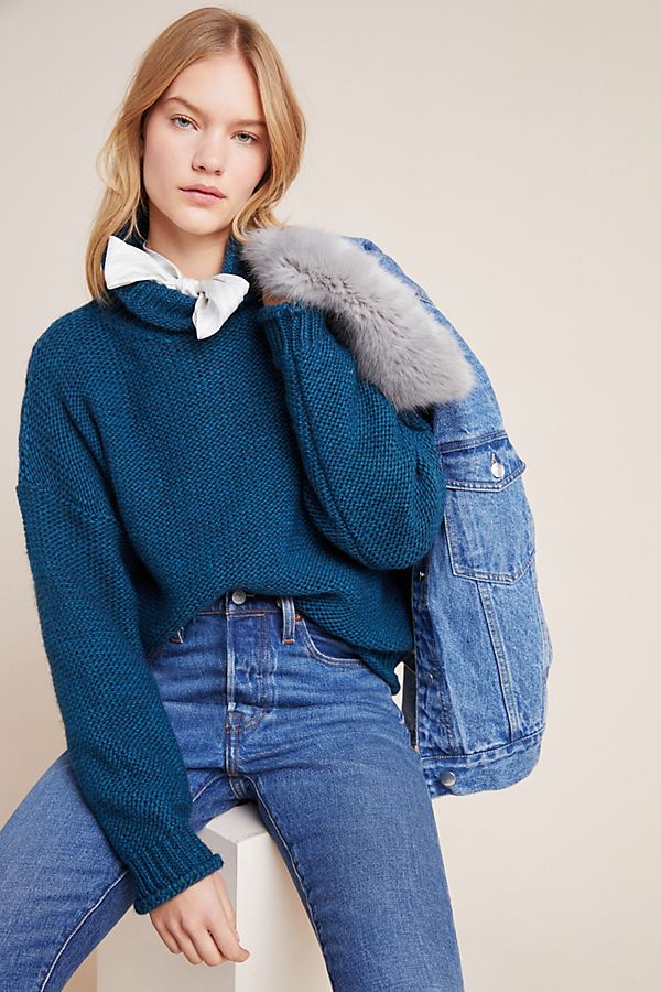 Slide View: 1: Lottie Textured Sweater