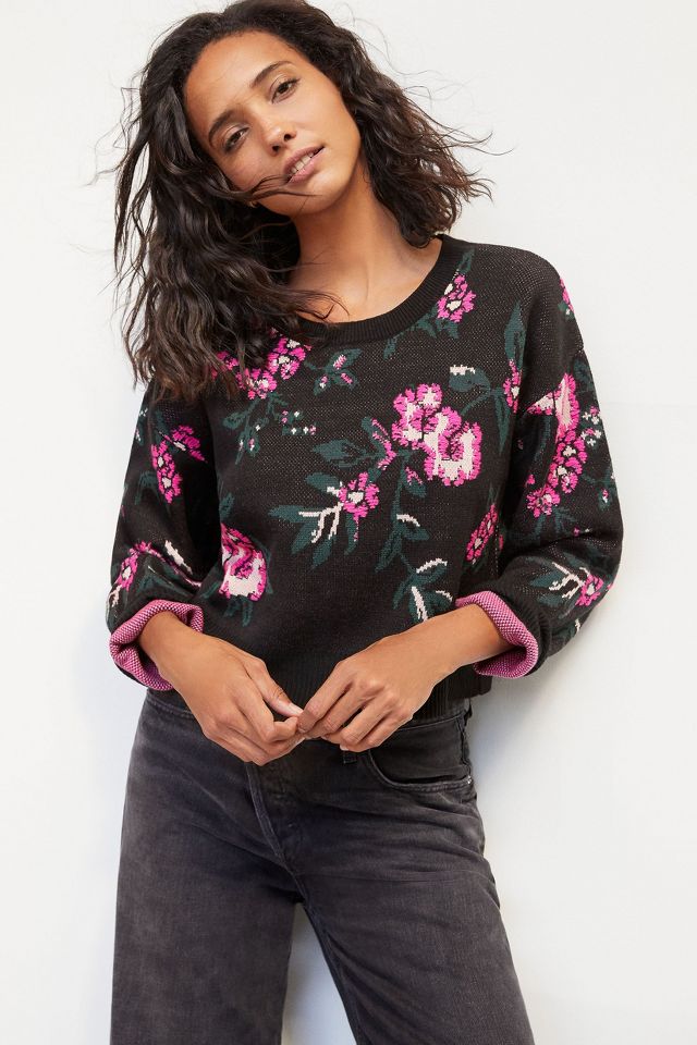 Floralinde Sweater | Anthropologie