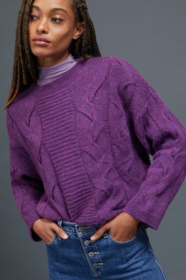 Dahlia Bell-Sleeved Sweater | Anthropologie
