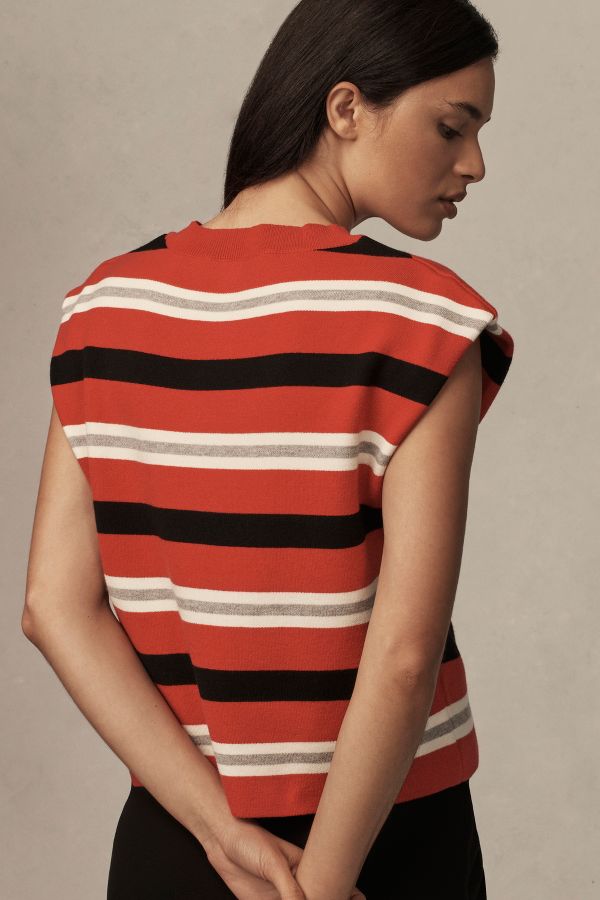 Slide View: 2: The Noah Muscle Tank Sweater by Maeve