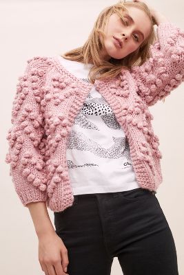 bobble cardigan