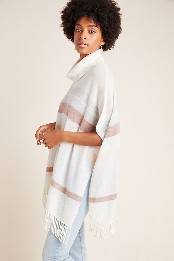Slide View: 1: Camille Cashmere Poncho