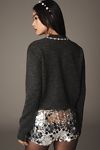 Thumbnail View 2: Maeve Embellished Crew-Neck Cardigan Sweater