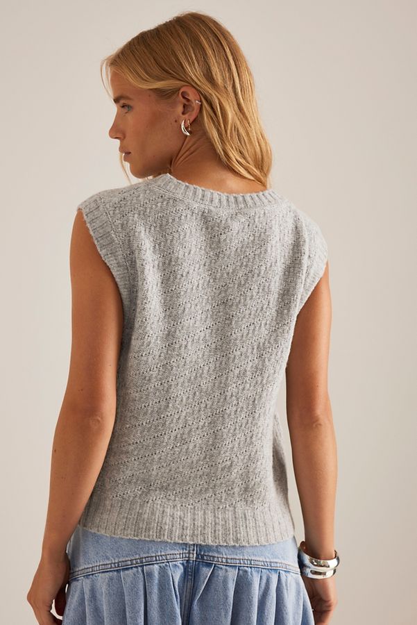 Vista diapositiva: 2: Nobody's Child Mix Stitch Sweater Vest