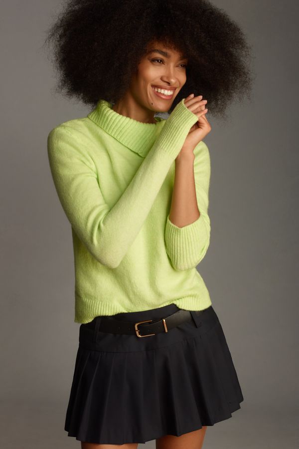 Slide View: 1: Michael Stars Sienna Turtleneck Sweater