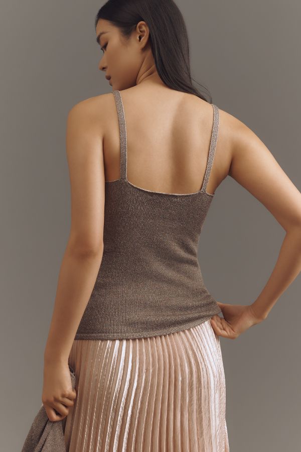 Slide View: 2: Michael Stars Nomi Camisole Sweater