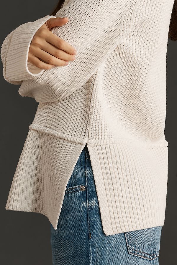 Slide View: 4: By Anthropologie Easy Pullover Jumper