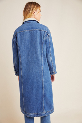 levi's extra long sherpa trucker jacket