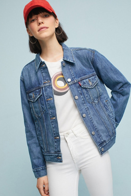 levi's premium ex boyfriend trucker jacket