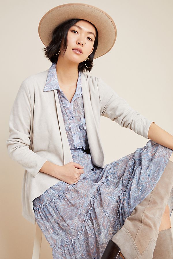 Slide View: 1: Eva Sueded Jacket