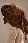 Thumbnail View 4: BLANKNYC Faux Suede Fringe Jacket