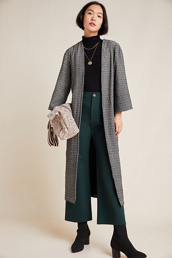 Slide View: 1: Alistair Textured Coat