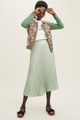 anthropologie embroidered jacket