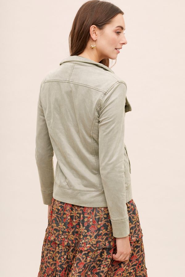 Marrakech Suede Moto Jacket Anthropologie UK