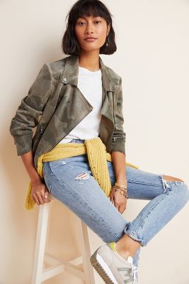 anthropologie camo jacket