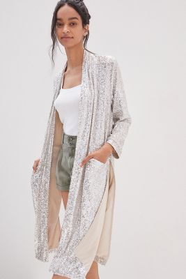 sequin duster