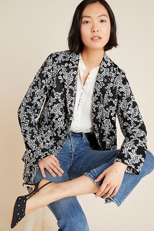 Slide View: 1: Kylie Embroidered Blazer