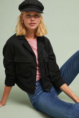 anthropologie military jacket