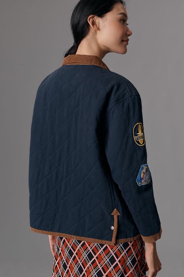 Slide View: 3: Found Farmstead Quilt Patch Jacket