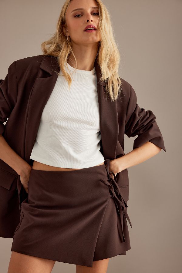 Vista de diapositivas: 5: Blazer Oversized Cruzado Doble