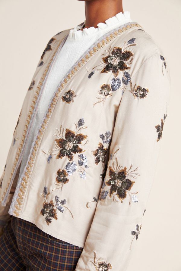 Marisol Sequined Jacket | Anthropologie