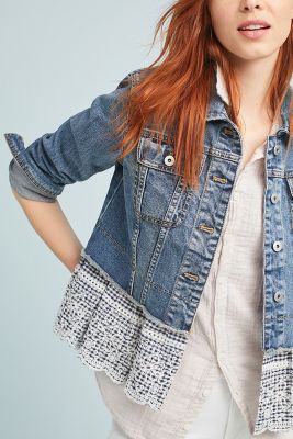 anthropologie denim jacket