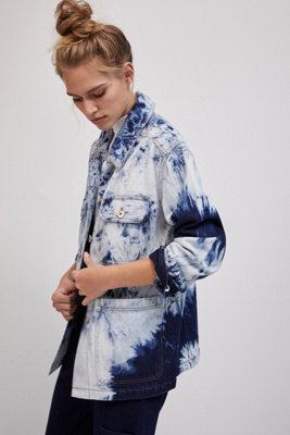 margone fluffy denim jacket