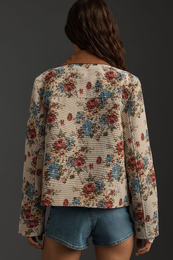 Slide View: 2: Veste Florale Avec Les Filles