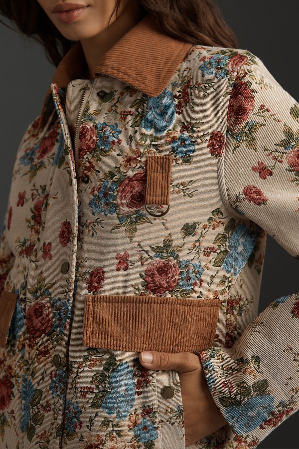 Slide View: 4: Veste Florale Avec Les Filles