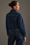 Thumbnail View 3: Levi's Original Trucker Nadelstreifen Denim Jacke