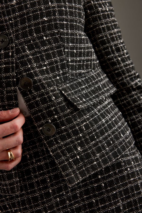 Vista diapositiva: 6: Blazer Tweed Corto Wilma Selected Femme