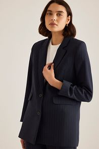 Slide View: 5: Selected Femme Rita Nadelstreifen-Blazer