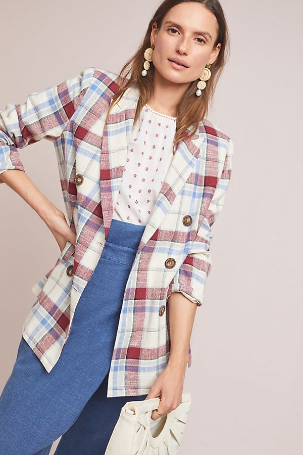 Slide View: 1: Bryce Plaid Jacket