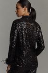 Thumbnail View 2: Hutch Faux-Feather Sequin Blazer