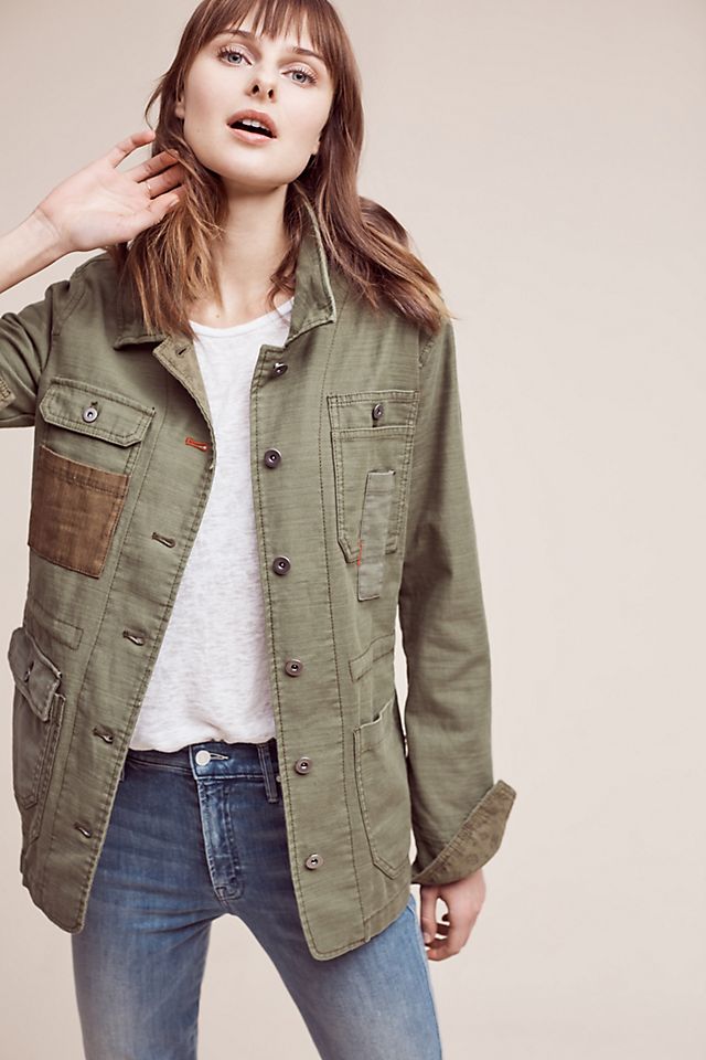 Patched Utility Jacket | Anthropologie
