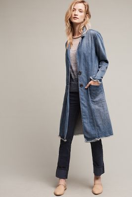 denim duster jacket