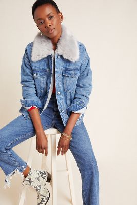 anthropologie denim jacket