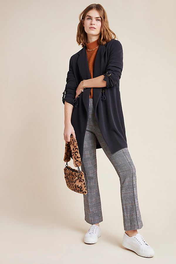 Slide View: 1: Alia Draped Cardigan