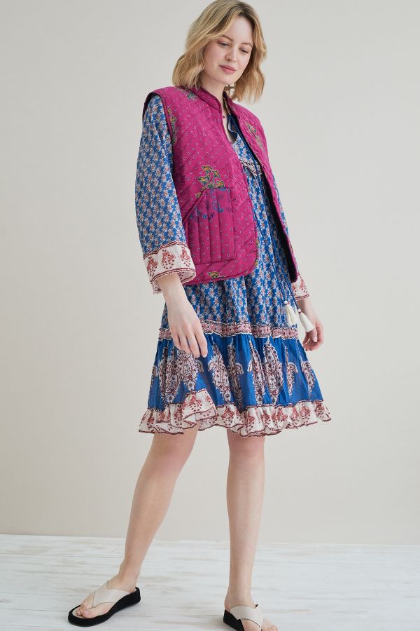 Sissel Edelbo Silk Waistcoat | Anthropologie UK