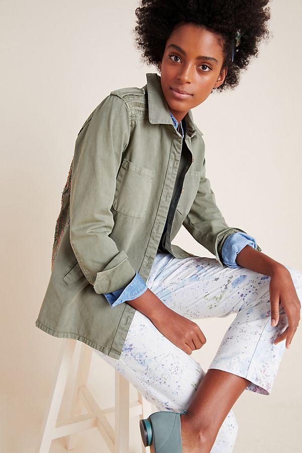 Slide View: 1: Radley Shirt Jacket