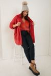 sanctuary elena plush shawl jacket