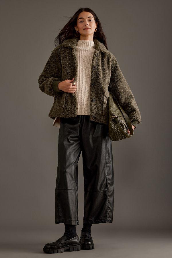 Slide View: 4: Sanctuary Mely Sherpa Jacket