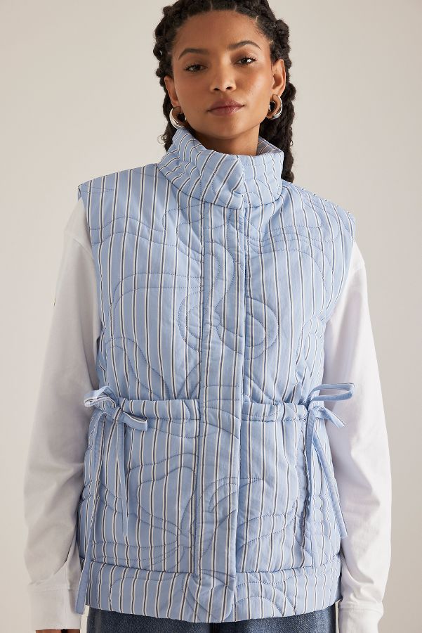 Slide View: 3: Gilet Celeste Damson Madder