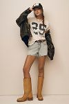 Thumbnail View 1: Pilcro Oversized Washed Faux-Leather Jacket