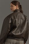 Thumbnail View 7: Pilcro Oversized Washed Faux-Leather Jacket