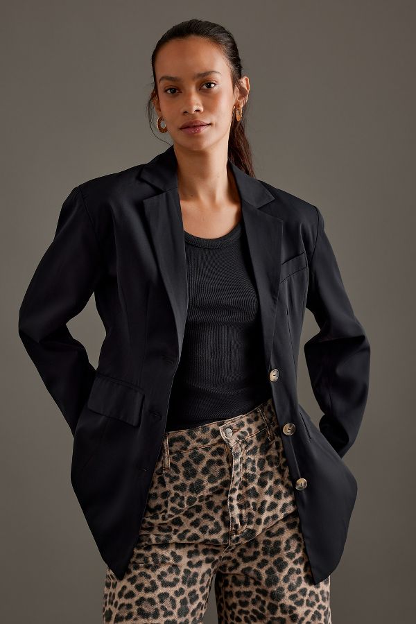 Vista de diapositivas: 1: Blazer Esculpido By Anthropologie