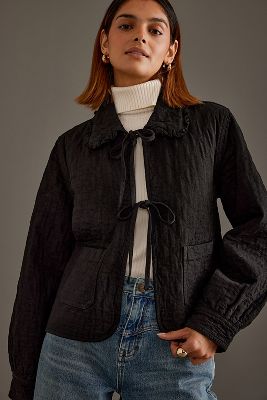 Seventy + Mochi Heidi Quilted Denim Jacket