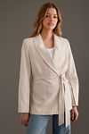 Thumbnail View 1: ALIGNE Saturn Linen Belted Blazer