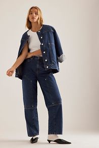 Slide View: 5: ALIGNE Bahareh Denim Jacket